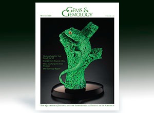 Gems & Gemology Winter 2025 In Brief Gems & Gemology Winter 2025 In Brief