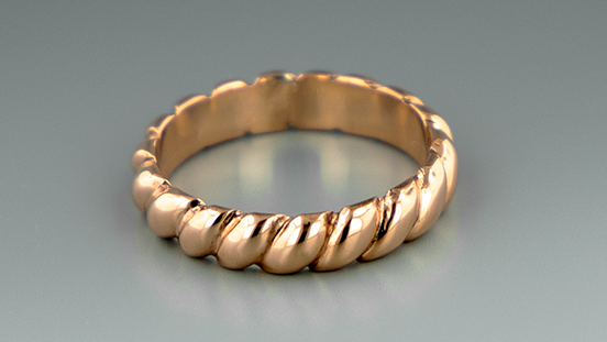 Hand-craft your own half-round decorative band by practicing with bronze and brass. Learn skills like milling a half-round wire, forming a ring blank, soldering, finishing, and more. Hand-craft your own half-round decorative band by practicing with bronze and brass. Learn skills like milling a half-round wire, forming a ring blank, soldering, finishing, and more.