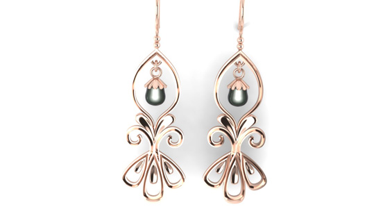 Learn organic surface modeling software like ZBrush, and you’ll create sculpted pieces – like this one designed by Devon Chalmers, which was inspired by the Art Nouveau era. Learn organic surface modeling software like ZBrush, and you’ll create sculpted pieces – like this one designed by Devon Chalmers, which was inspired by the Art Nouveau era.