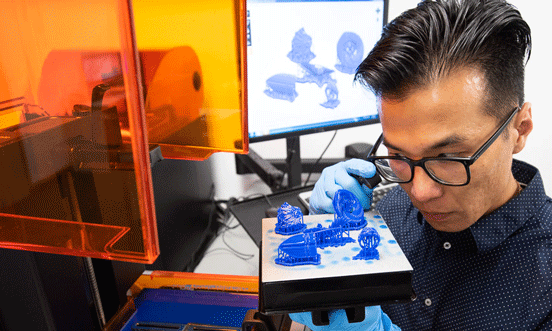 By 3D printing your CAD models and comparing the resin prototypes to your CAD (Computer-Aided Design) designs, you’ll learn about scale, proportion, engineering, and manufacturability. By 3D printing your CAD models and comparing the resin prototypes to your CAD (Computer-Aided Design) designs, you’ll learn about scale, proportion, engineering, and manufacturability.
