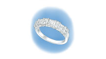 Evaluate the quality of platinum jewelry that has been worn and then refinished. Evaluate the quality of platinum jewelry that has been worn and then refinished.