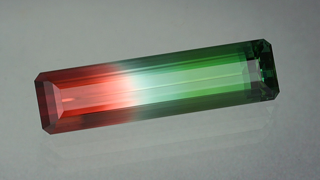 11.21-carat Bicolor Tourmaline