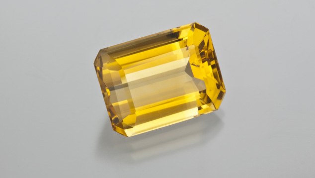 Most faceted citrine on the market has no eye-visible inclusions. - Robert Weldon Most faceted citrine on the market has no eye-visible inclusions. - Robert Weldon