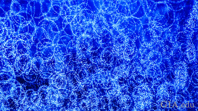 Micro-features seen in sapphires that have been treated by heating, or by filling of open fractures, to improve their color and clarity. Micro-features seen in sapphires that have been treated by heating, or by filling of open fractures, to improve their color and clarity.