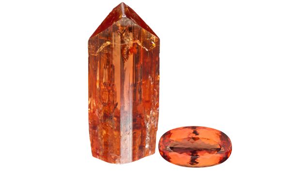 Imperial Topaz from Brazil Imperial Topaz from Brazil